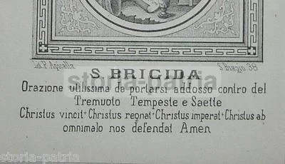 Santa Brigida Contro Fulmini e Terremoti, Apicella