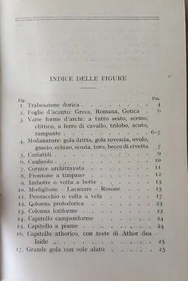 Canella, Stili di Architettura, Hoepli 1928, foto 5 di 12