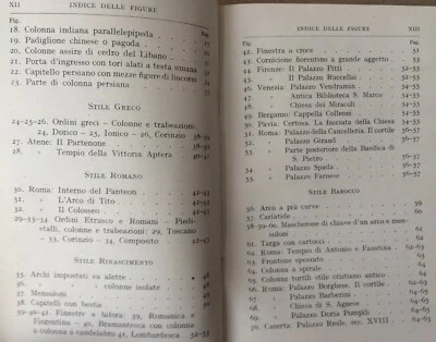 Canella, Stili di Architettura, Hoepli 1928, foto 10 di 12