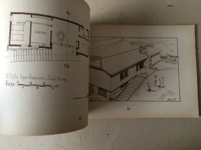 Alfredo Cioni, Ville per Tutti. 40 Progetti Modernissimi, Torino, Lavagnolo, Circa 1960, foto 11 di 12