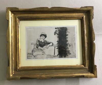 Giuseppe De Nittis: Incisione Originale Dalla Gazette Des Beaux Arts
