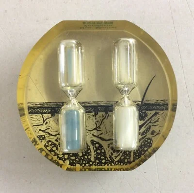 Upjohn: Clessidra Decorativa Pubblicitaria Neo Medrol Veriderm, foto 6 di 6