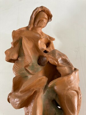 Scultura In Terracotta Di Mauro Antonio Mezzina, Molfetta 1955