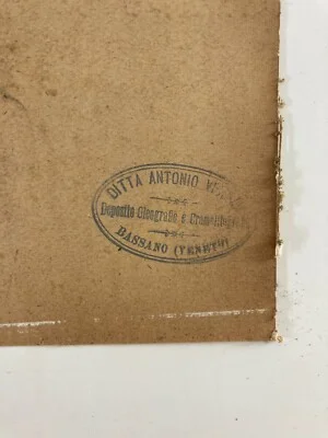 Arte Devozionale: Stampa Decorativa Antica Di San Giovannino, Bassano, Veneto, foto 4 di 8