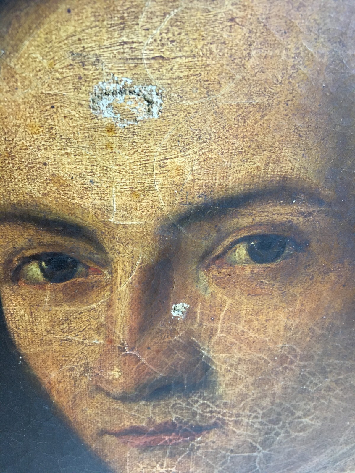 Ritratto Di Personaggio Pugliese, Artista Dell'800, Napoli, De Gregorio Parisi
