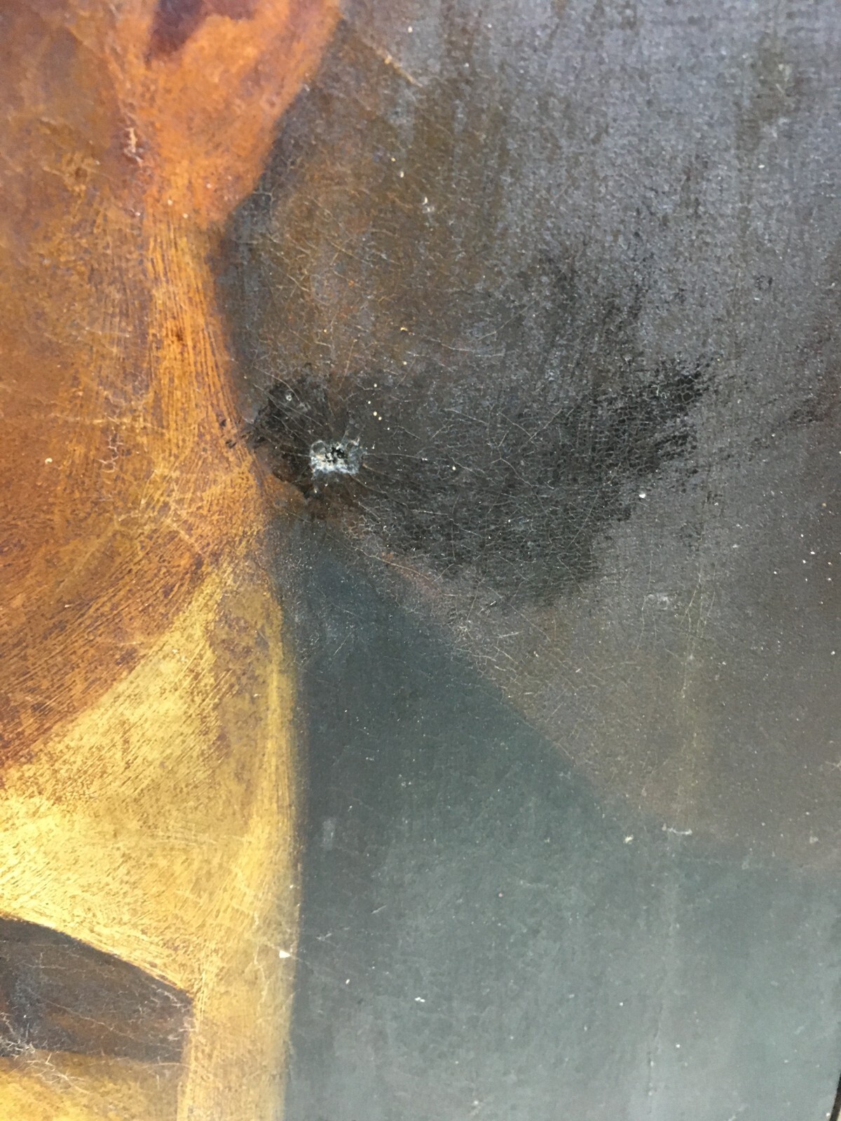 Ritratto Di Personaggio Pugliese, Artista Dell'800, Napoli, De Gregorio Parisi