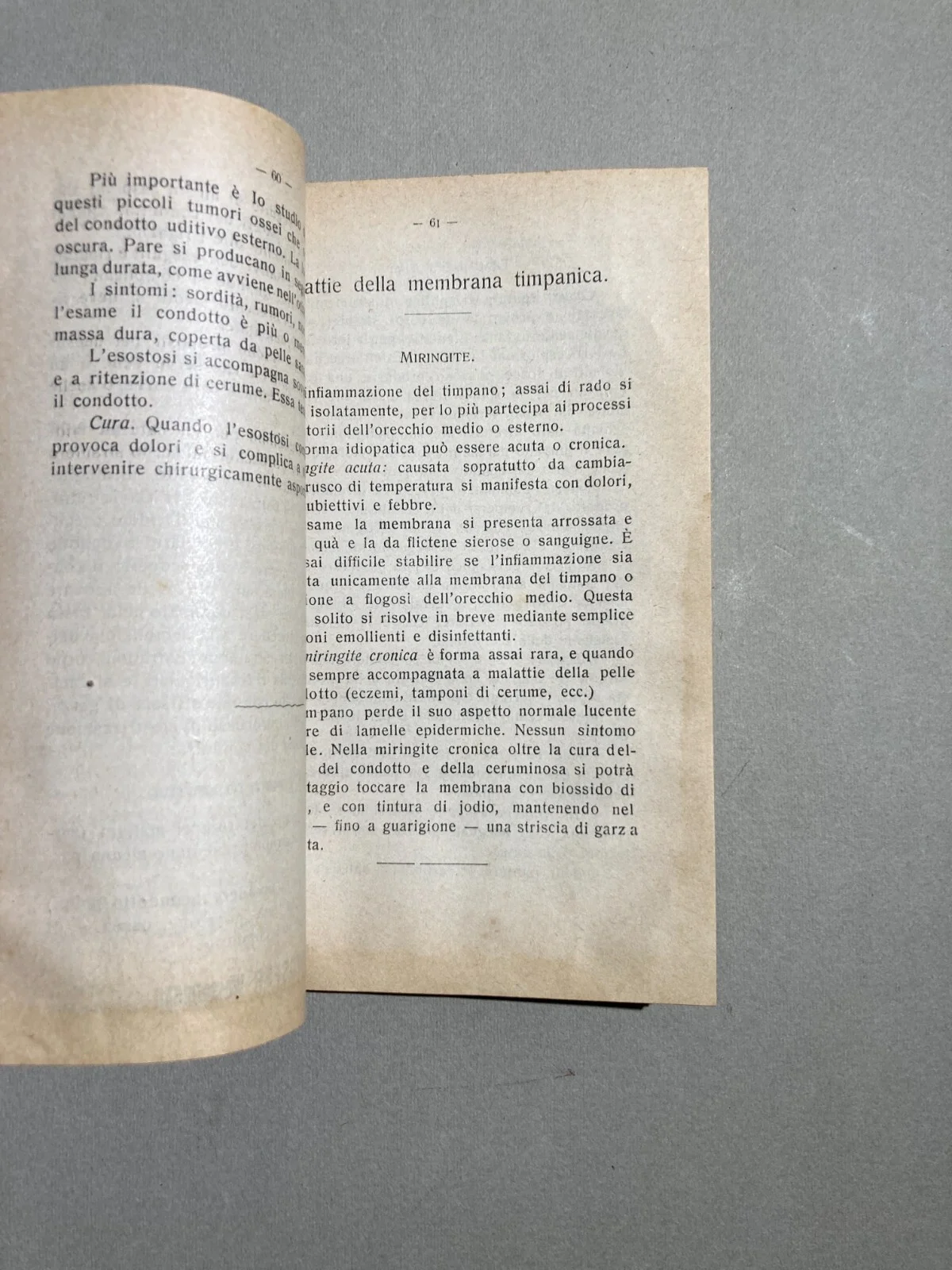 Medicina: Otorinolaringoiatria, Malattie Dell'Orecchio, 1913, foto 7 di 12