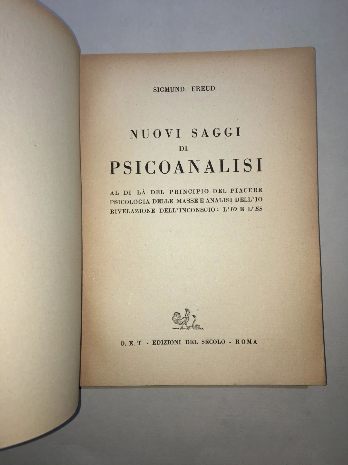 Sigmund Freud: Nuovi Saggi Di Psicoanalisi (1946), foto 6 di 8