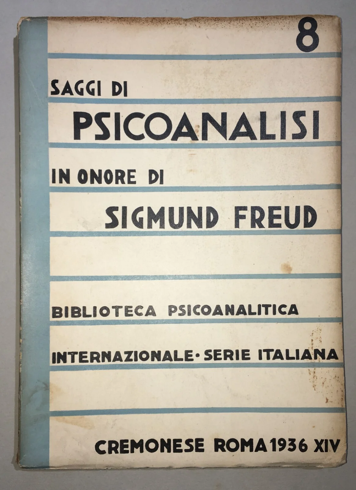 Saggi Di Psicoanalisi In Onore Di Sigmund Freud (1936), foto 8 di 8