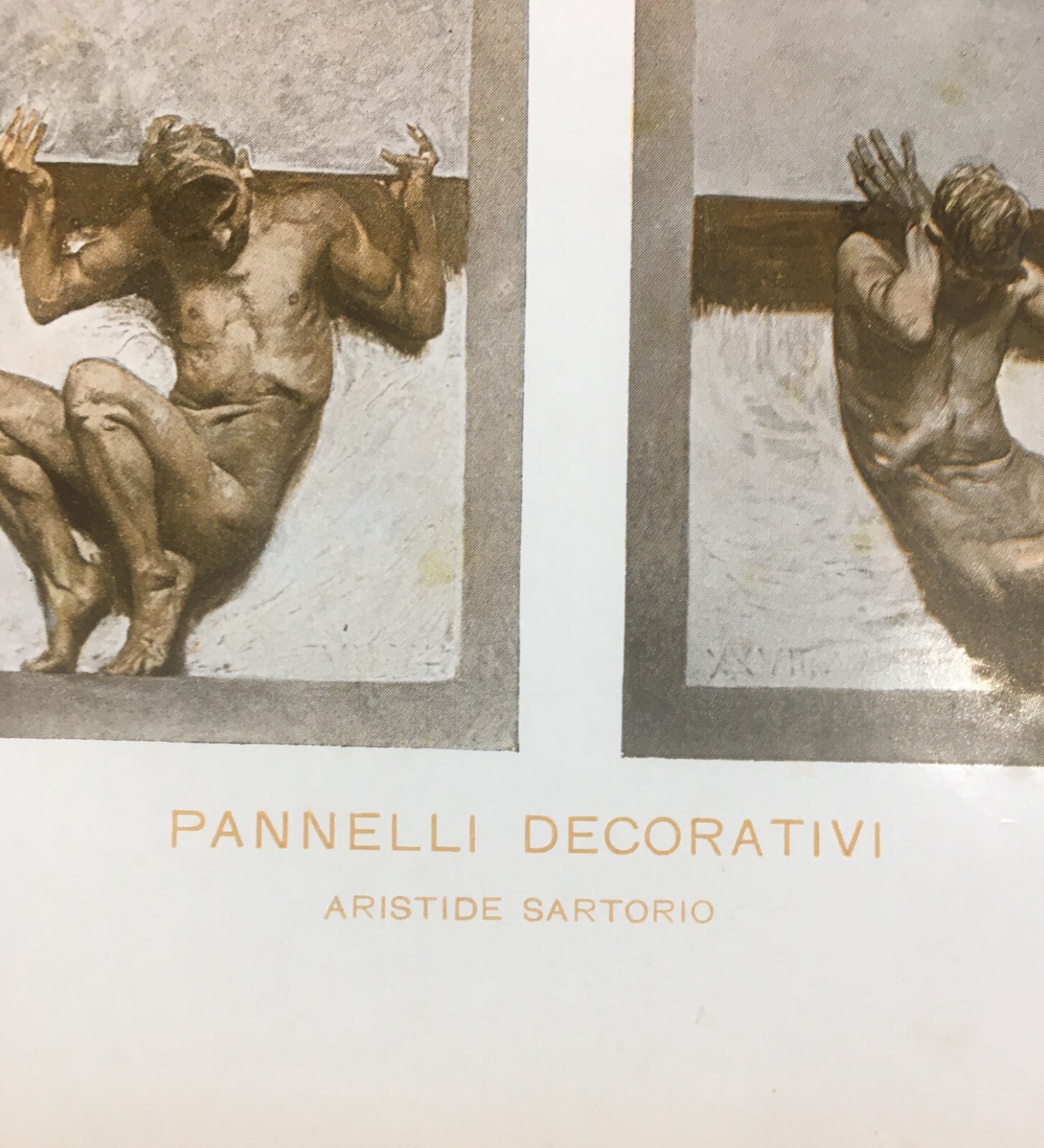 Arte Simbolismo Aristide Sartorio Esposizione Di Venezia 1907 Decorazioni