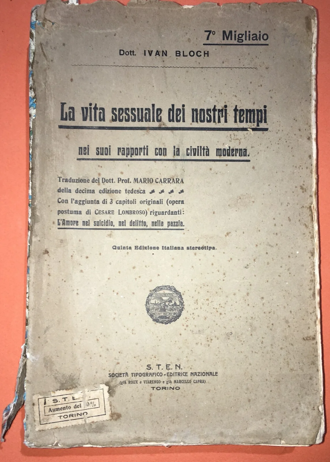 Sessualità, Psicopatologie Sessuali E Medicina Legale (Bloch Lombroso), foto 16 di 24