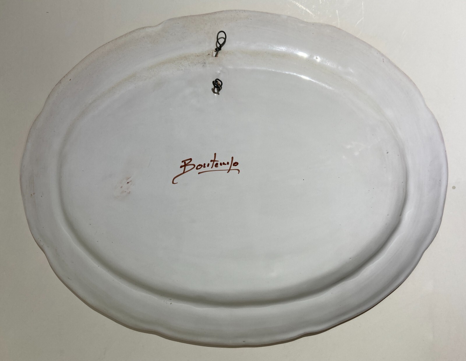 Abruzzo, Vasto: Piatto Pubblicitario In Ceramica Per Le Giornate Agricole Del Vastese, 1980