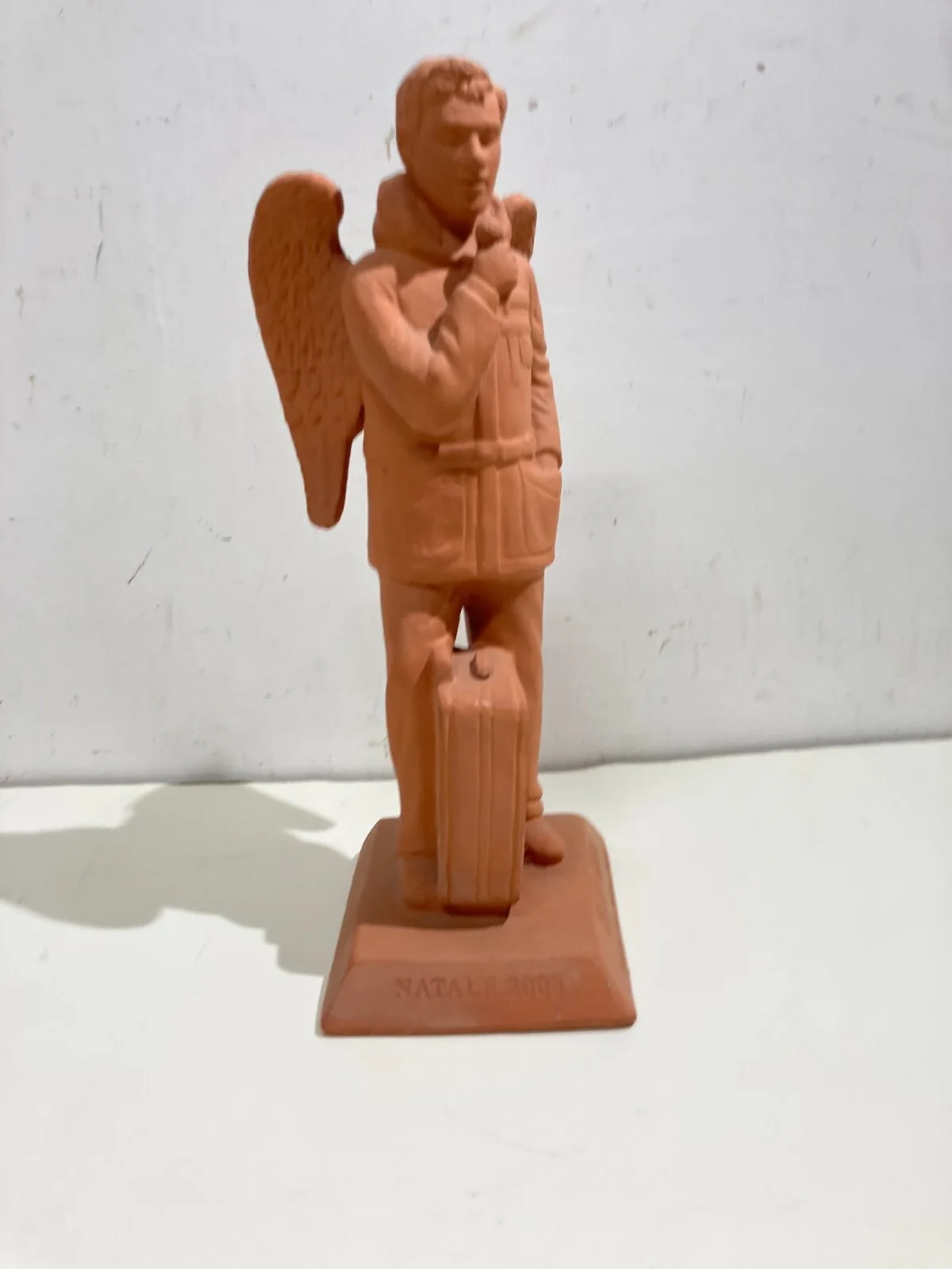 Piero Guidi Scultura Pubblicitaria Gli Angeli Del Nostro Tempo Giornalista Reporter, foto 10 di 11