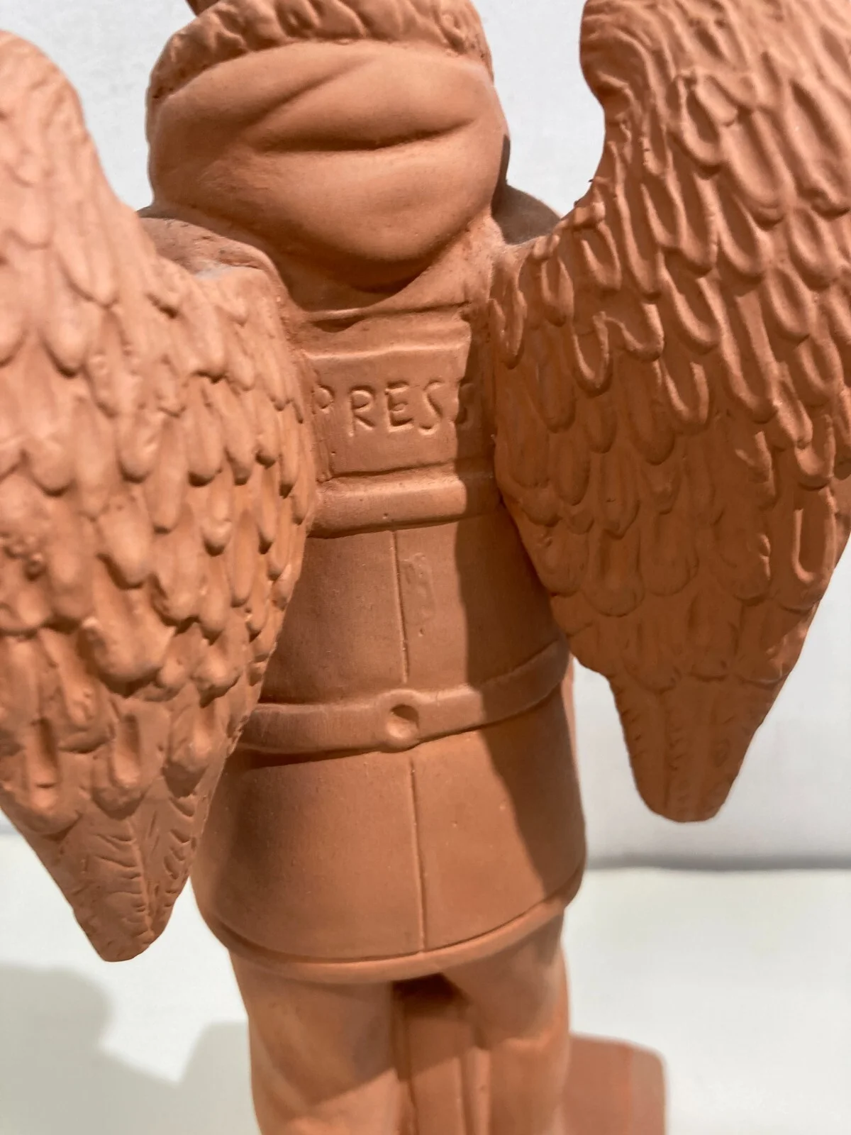 Piero Guidi Scultura Pubblicitaria Gli Angeli Del Nostro Tempo Giornalista Reporter, foto 7 di 11
