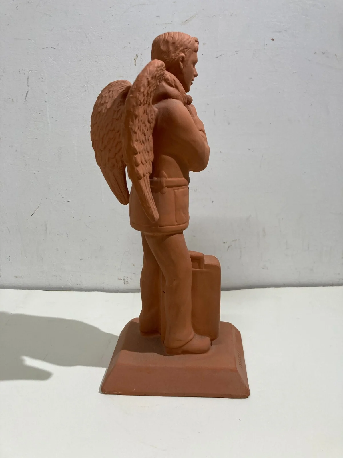 Piero Guidi Scultura Pubblicitaria Gli Angeli Del Nostro Tempo Giornalista Reporter, foto 8 di 11