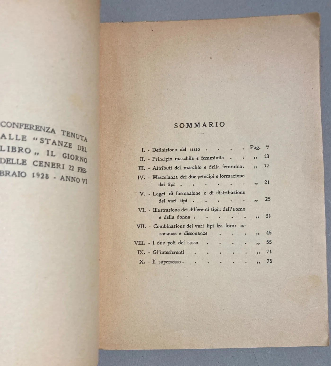 Sessointersessosupersesso: Specchio Per Tutti E Per Ognuno Angelo Signorelli 1928, foto 15 di 15