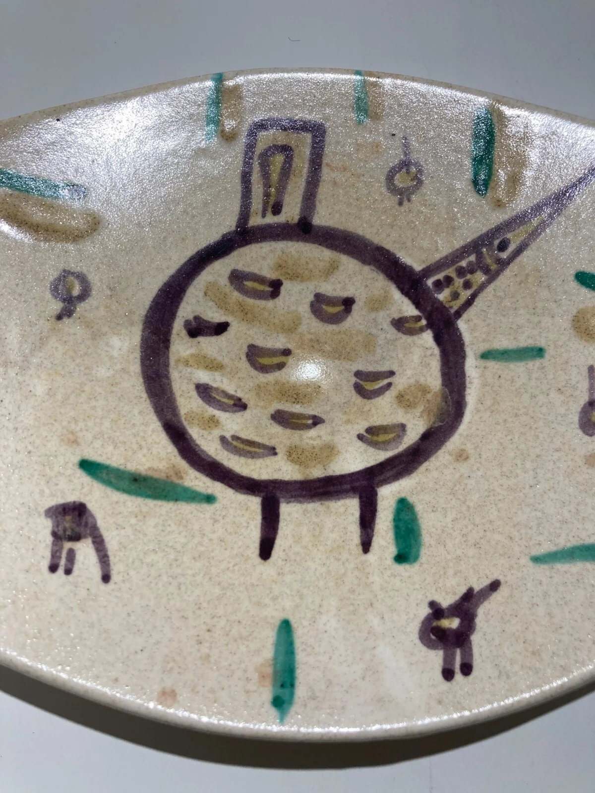 Arte Moderna Ceramica Artistica Con Animale Nove Prof. Petucco & Tolio, foto 2 di 4