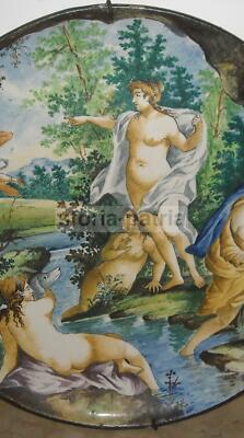 Arte E Mitologia: Grande Scena Mitologica Animata Con Nudi Femminili