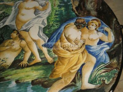 Arte E Mitologia: Grande Scena Mitologica Animata Con Nudi Femminili