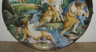 Arte E Mitologia: Grande Scena Mitologica Animata Con Nudi Femminili