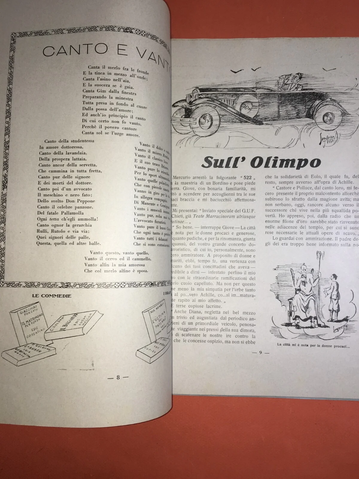 Chieti: "Acqua Di Maggio", Numero Unico Del G.U.F., 1931, foto 11 di 16