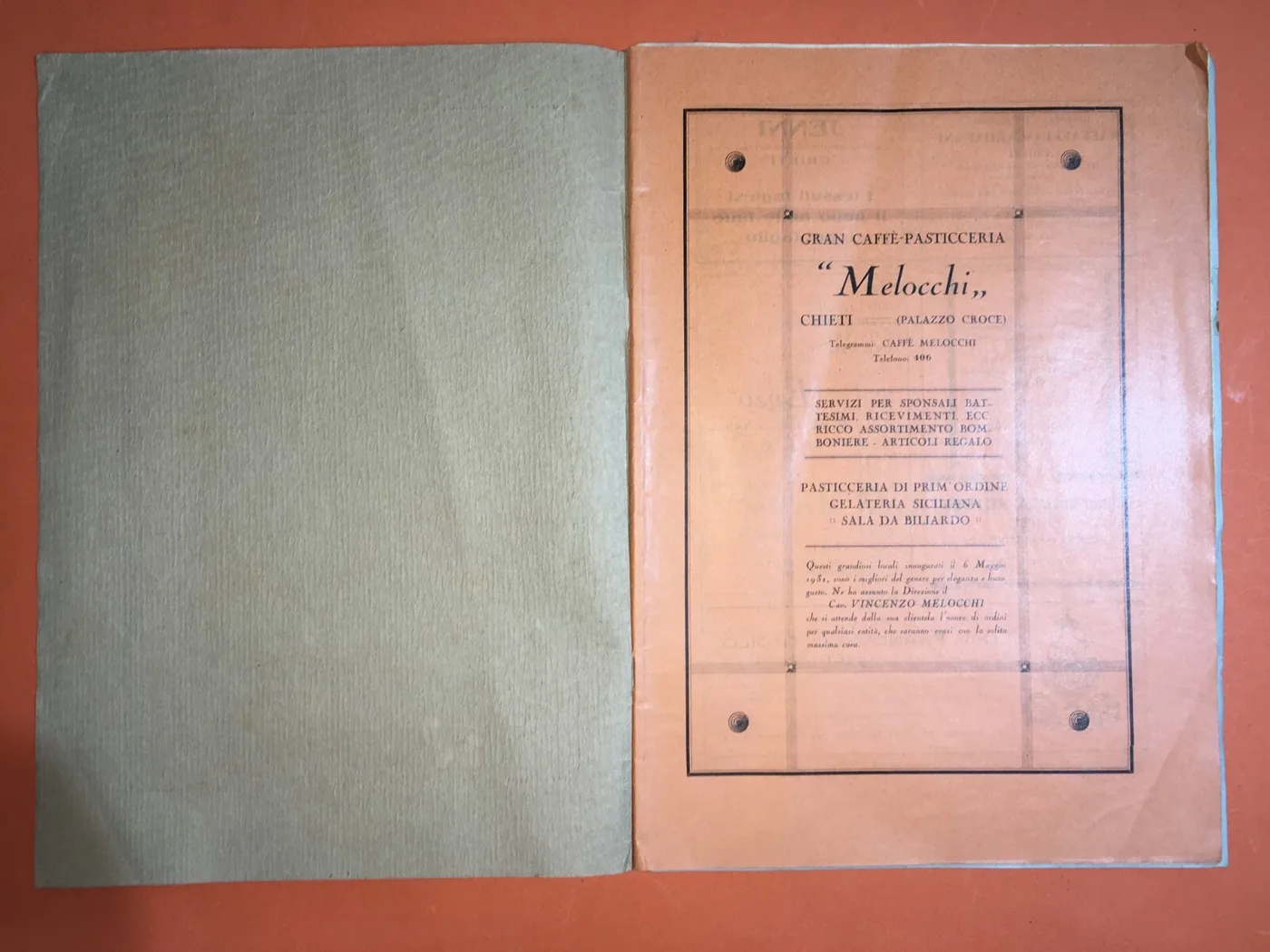 Chieti: "Acqua Di Maggio", Numero Unico Del G.U.F., 1931, foto 2 di 16