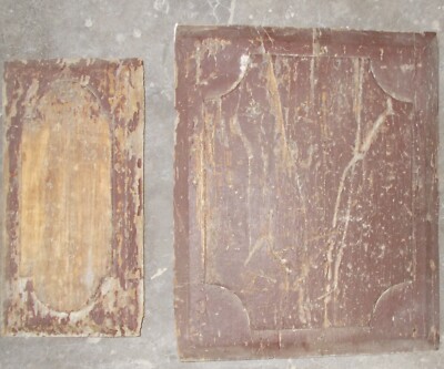 Antichi Pannelli In Legno. Utili Accessori Per Porte O Arredi Vari. Da Restaurare