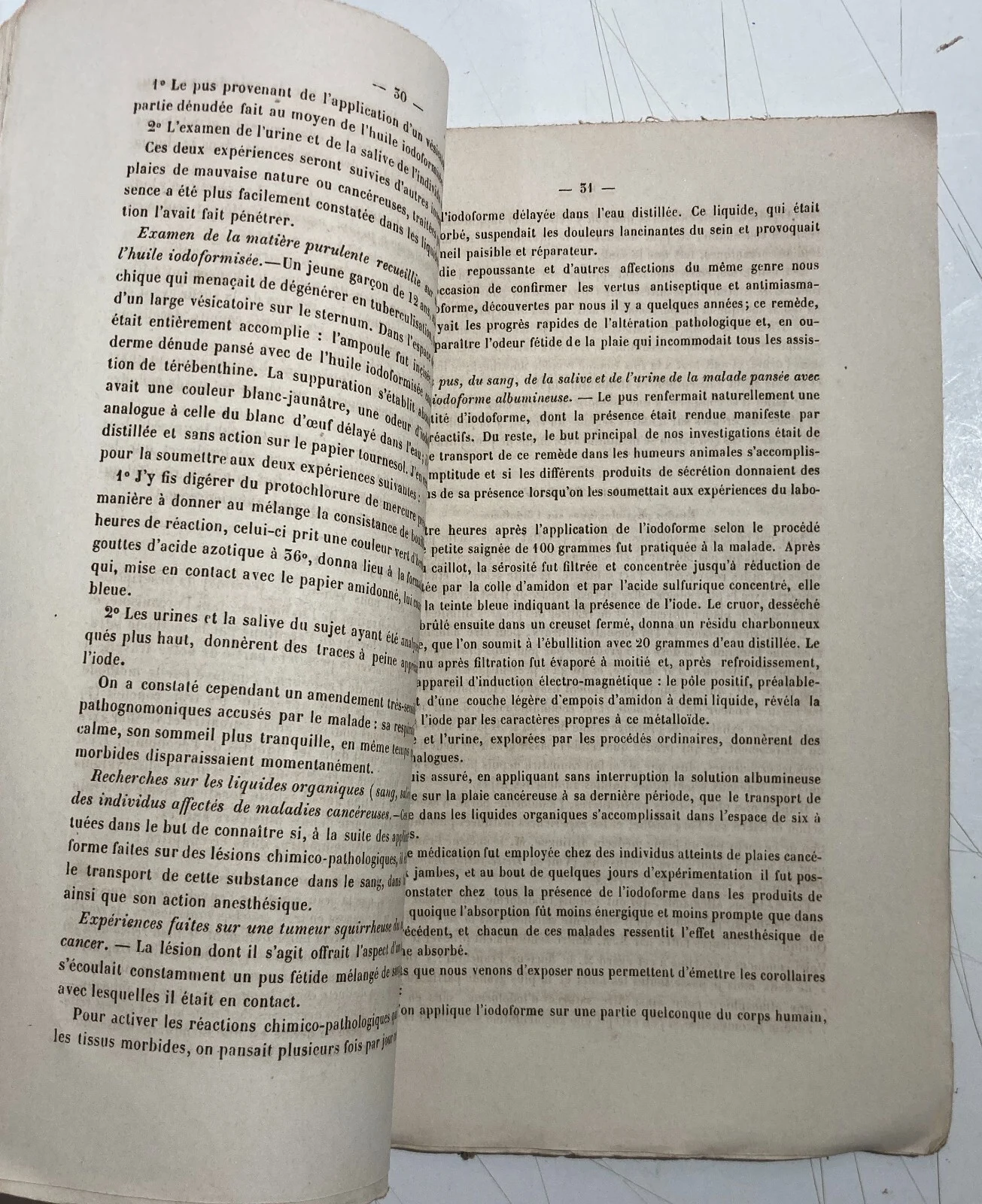 Medicina, Farmacia E Farmacologia: Monografia Dell'800 Sullo Iodoformio Di Righini, Novara, foto 6 di 9