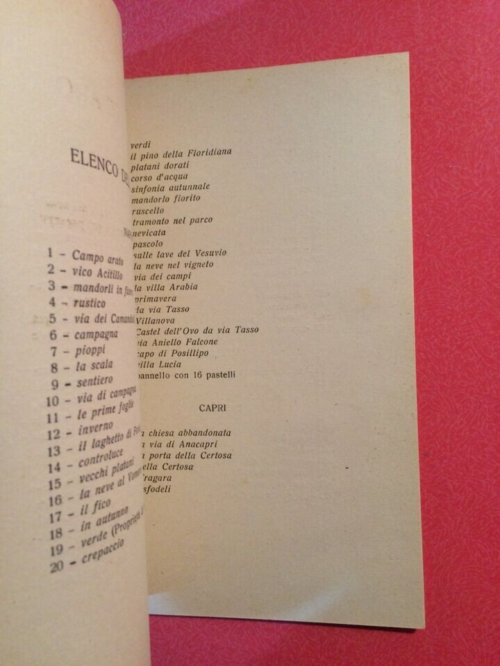 Giuseppe Casciaro: Catalogo Della Mostra Personale 'Fiamma', Roma 1931
