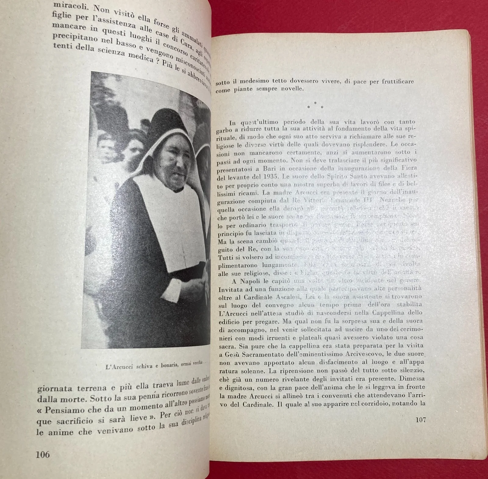 Sul Tricolle dell'Irpinia: Suor Giuseppina Arcucci, 1959, foto 6 di 14