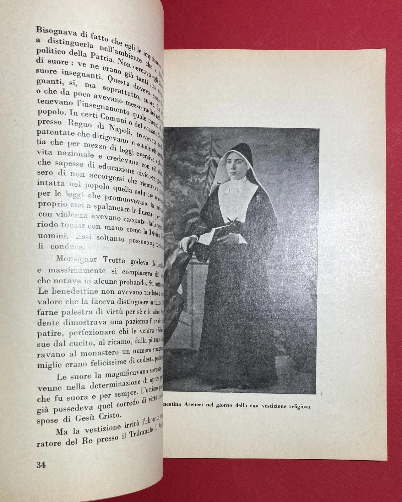 Sul Tricolle dell'Irpinia: Suor Giuseppina Arcucci, 1959, foto 11 di 14