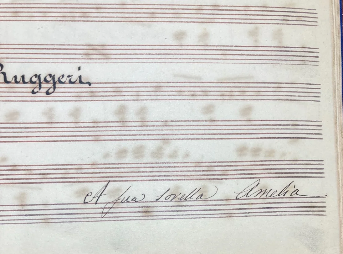 Mazurka Ala di Rosa di Ermanno Ruggeri, Manoscritto, foto 4 di 4