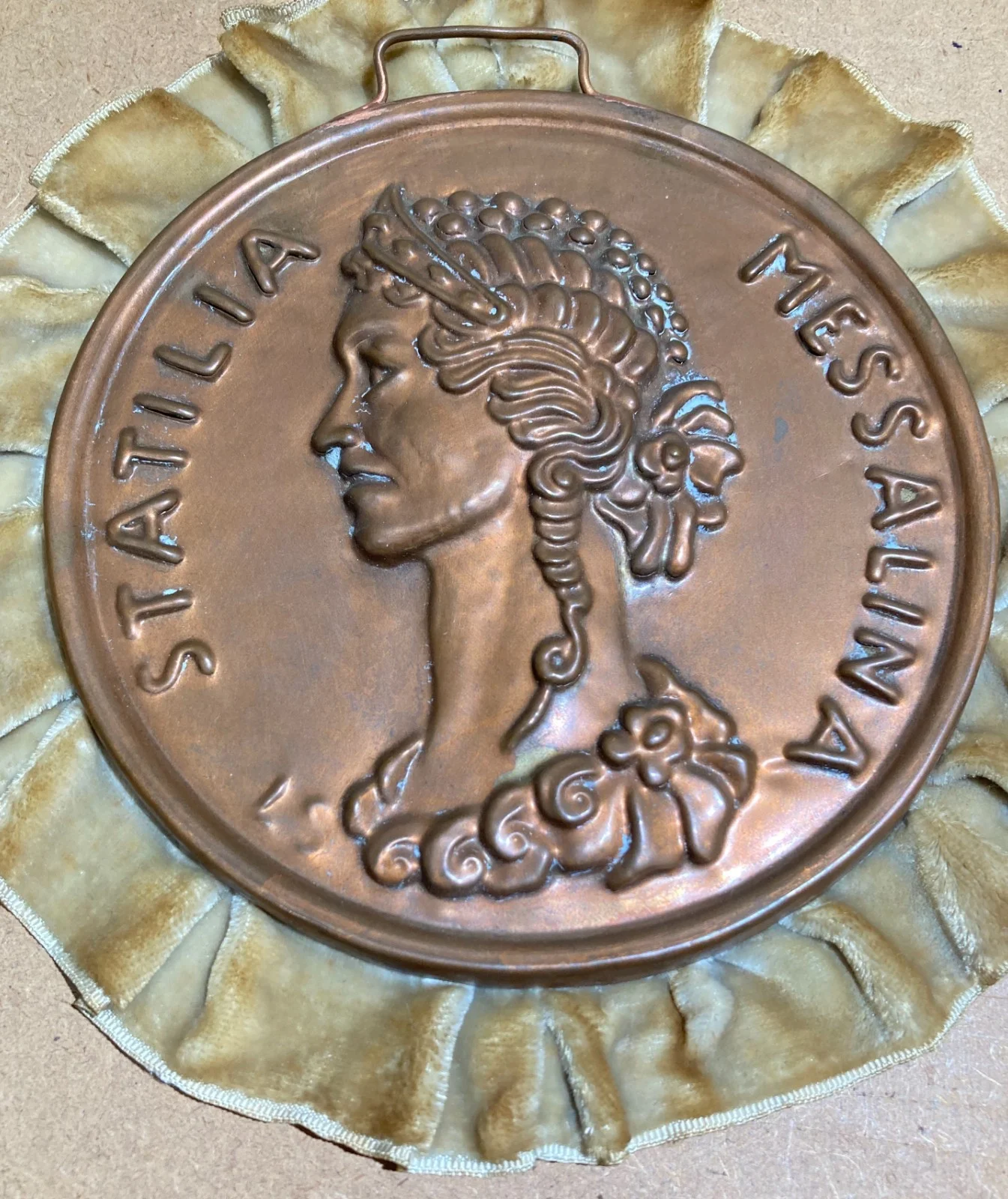 Sbalzi in Rame di Nerone e Statilia Messalina, Santarelli, foto 3 di 7