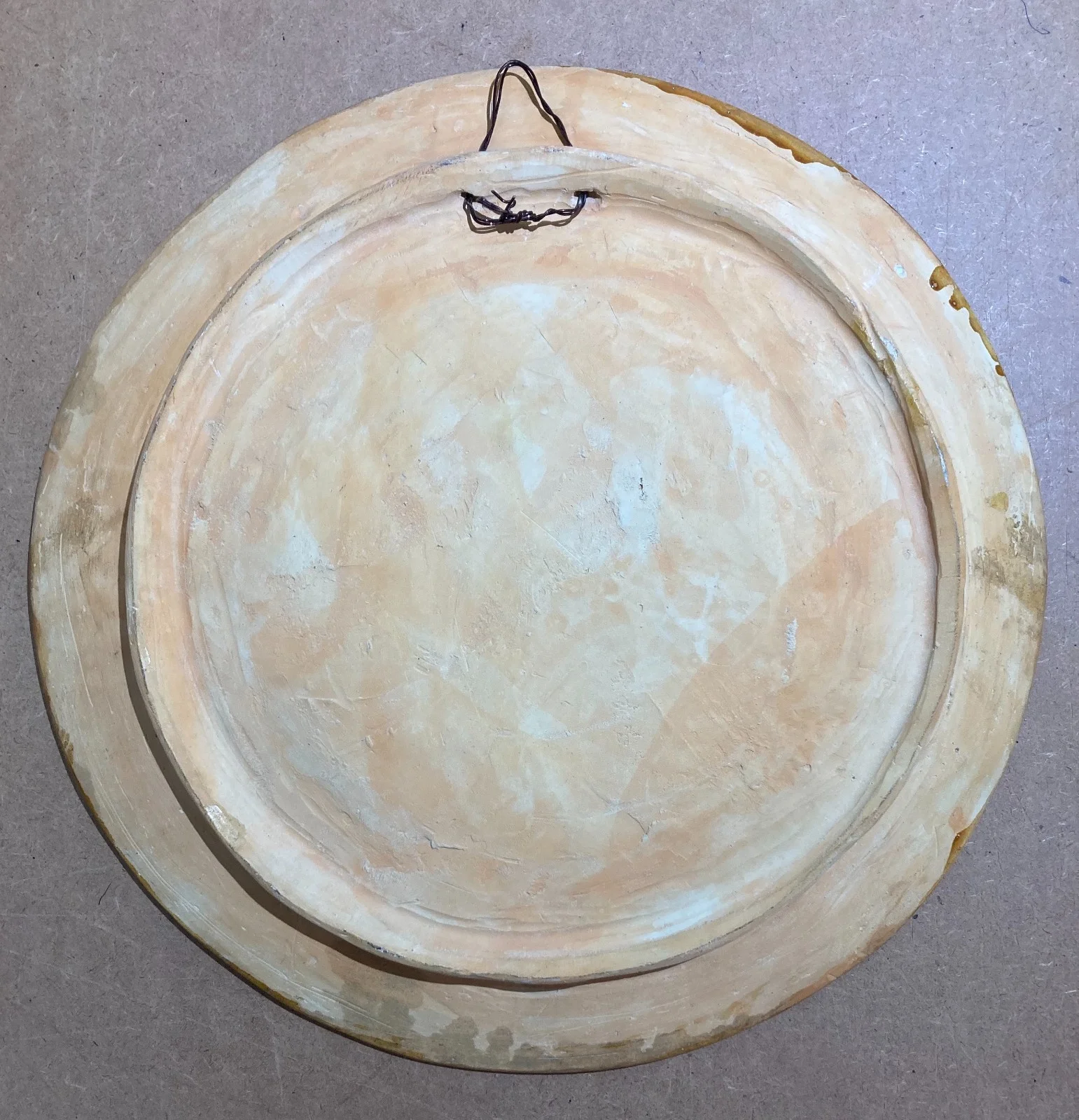 Piatto in Ceramica con Scena di Danza di di Felice, 1989, foto 4 di 6
