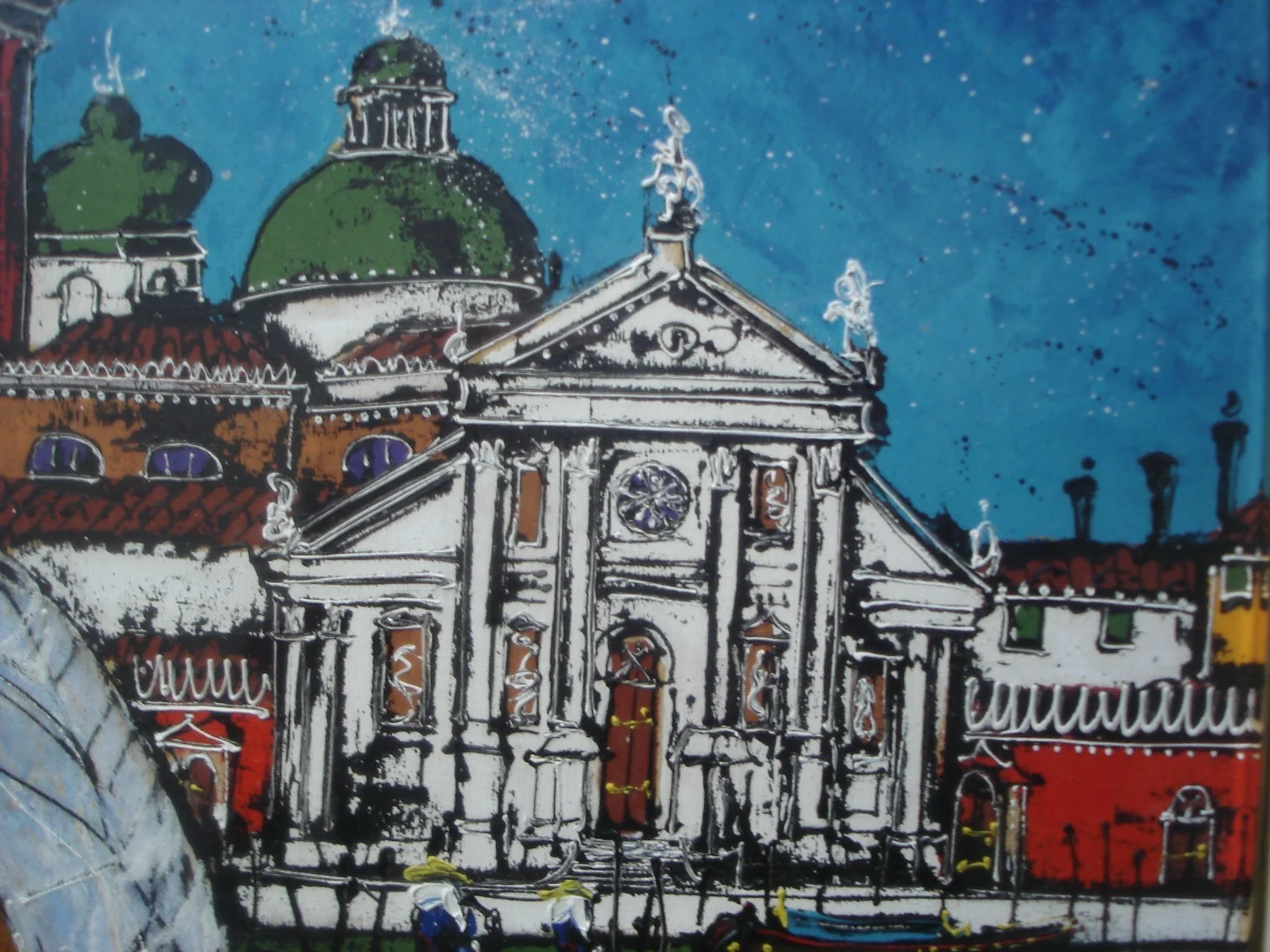 Madonna della Salute a Venezia, Tecnica Mista di Michele Lapesara, foto 15 di 15