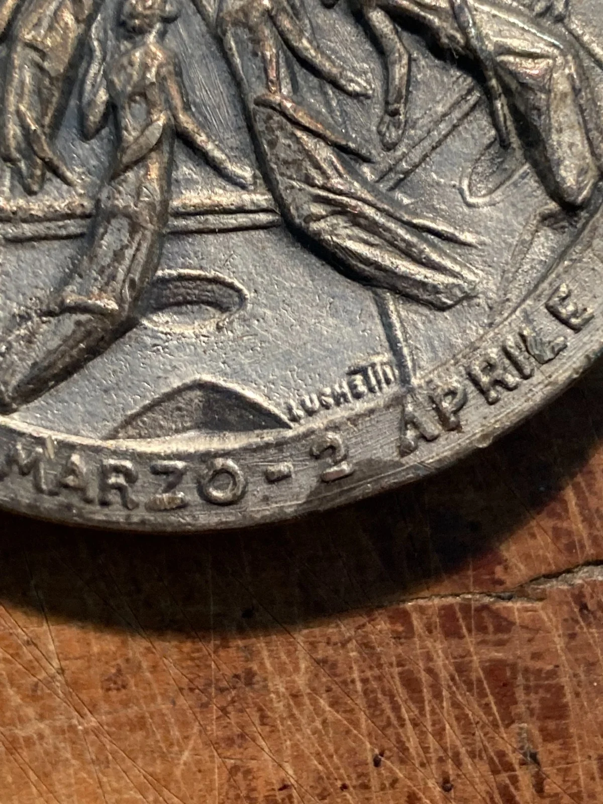 Medaglia della Rassegna di Cappelle Musicali, Loreto 1989, foto 2 di 4