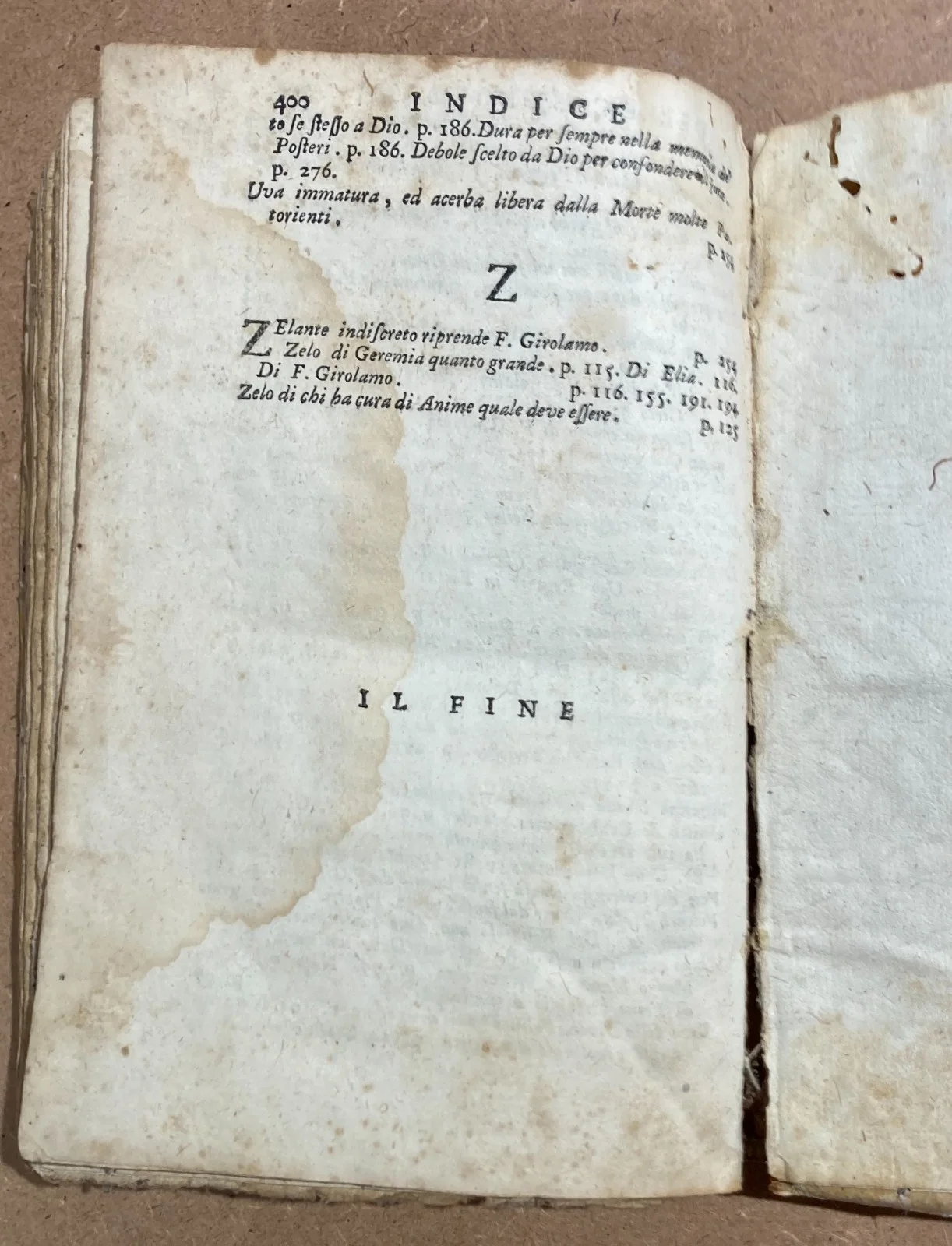 Vita di fra Girolamo da Corleone, Salzedo, Venezia 1757, foto 17 di 18