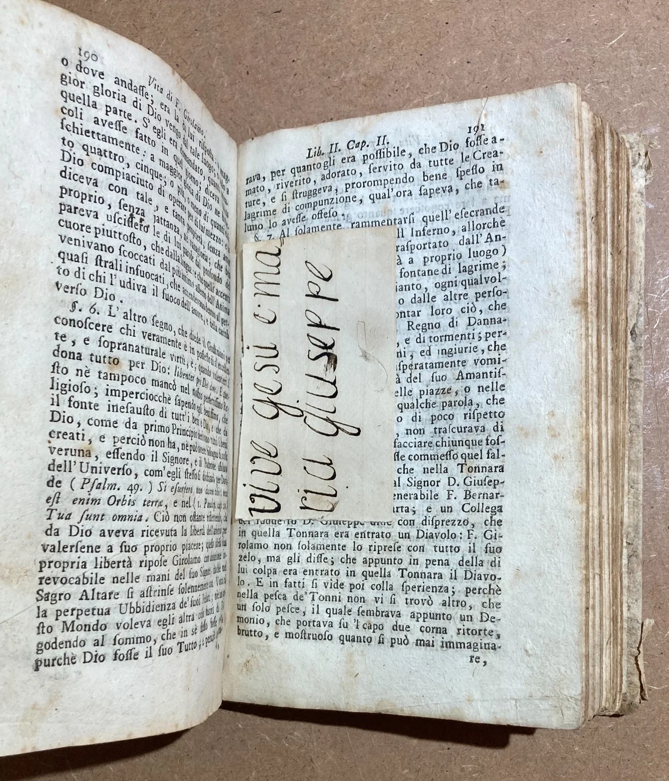 Vita di fra Girolamo da Corleone, Salzedo, Venezia 1757