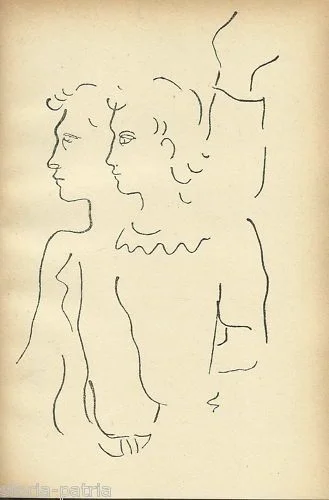 I Ragazzi Terribili Jean Cocteau Mondadori 1947 Illustrato