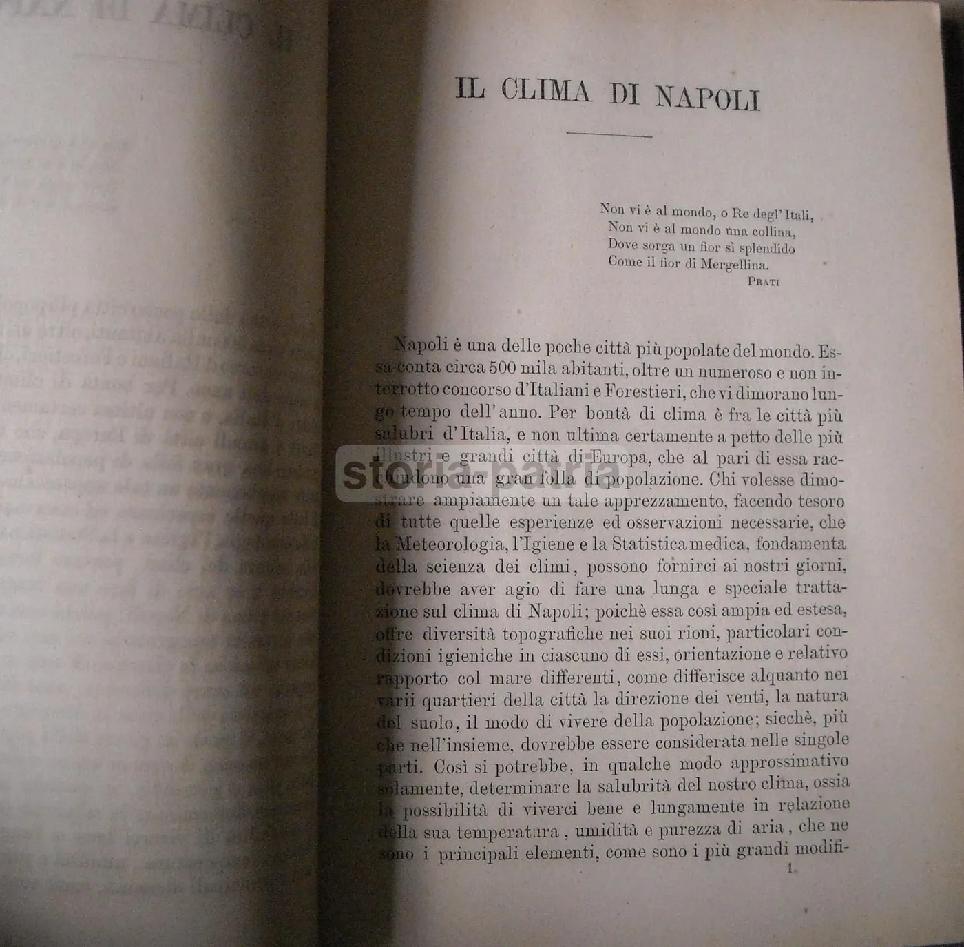 Guida Medica Acque Lucullane Chiatamone Napoli Romanelli 1879, foto 6 di 6