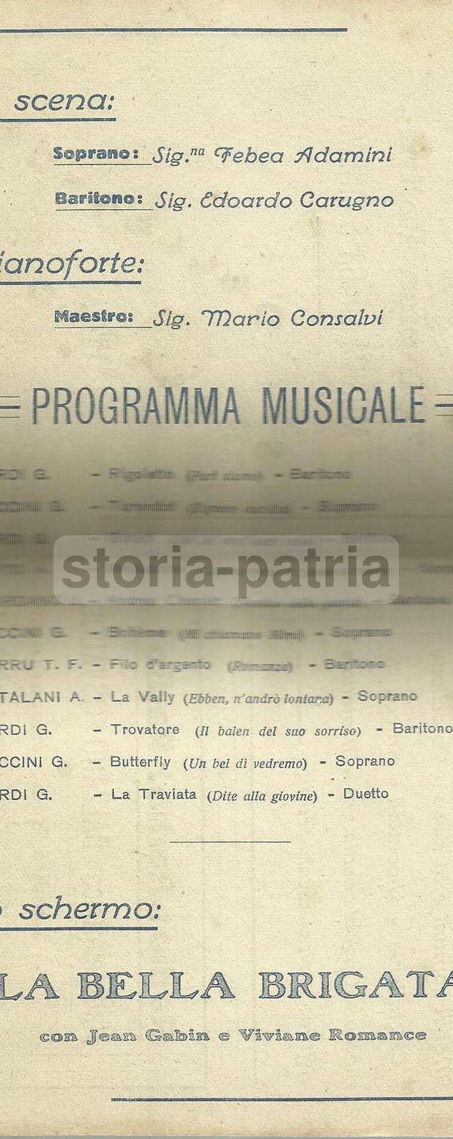 Abruzzo, Castel Di Sangro, Cinema Patini, Musica, Concerto, Adamini, Carugno, Consalvi immagine 3