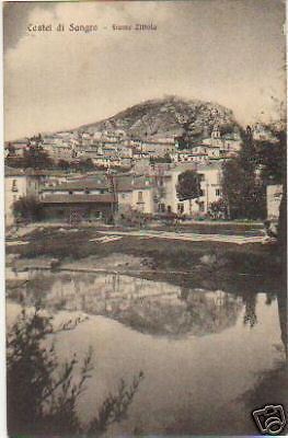 Abruzzo, Castel Di Sangro, Fiume Zittola, Foto Gentile, Antica Cartolina, Putaturo immagine 1