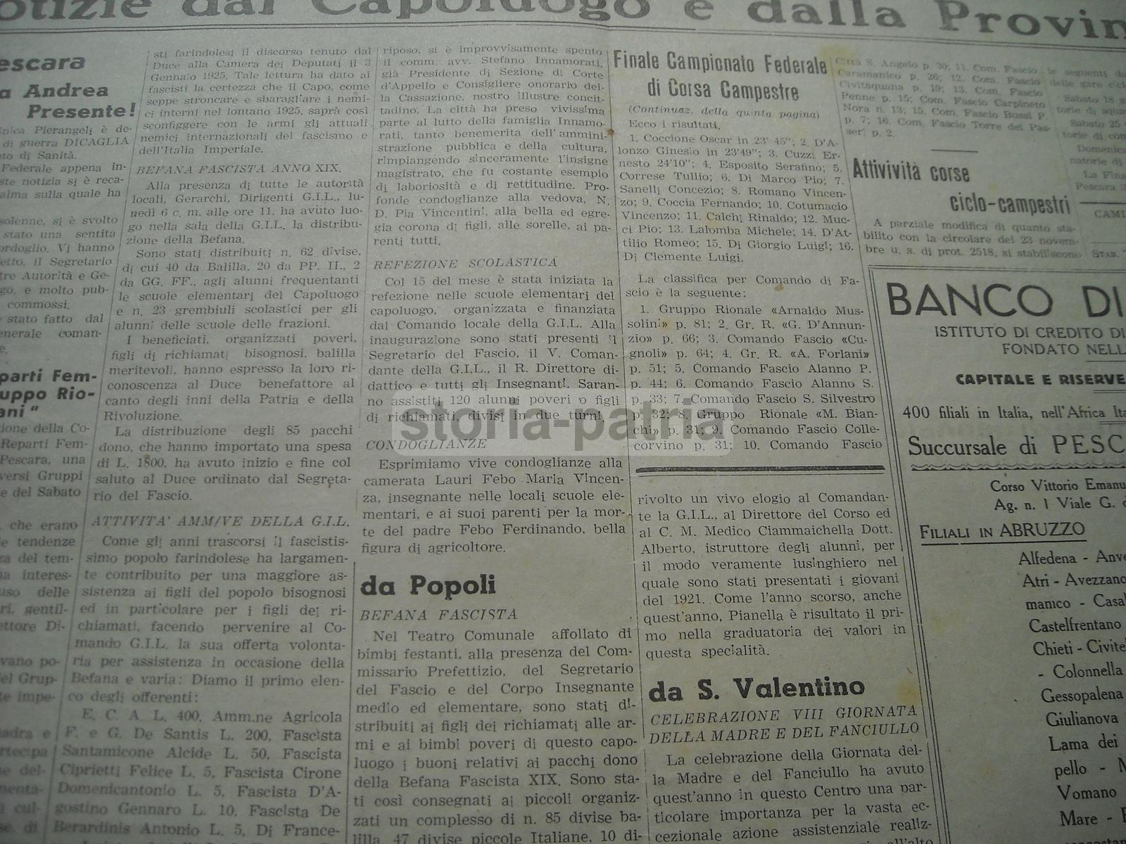 Abruzzo, Pescara, Militaria, Bombardamenti, Ciattei, Loreto Aprutino, Penne, Farindola immagine 7