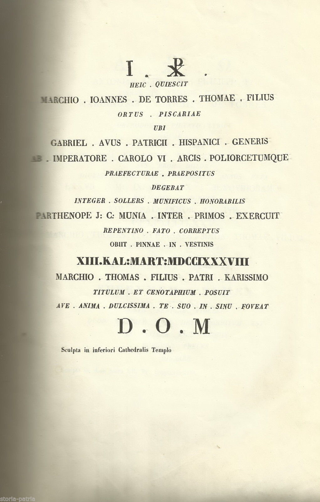 Abruzzo, Pescara, Penne, Marchese De Torres, Carlo Vii, Antica Epigrafe, Cattedrale immagine 1