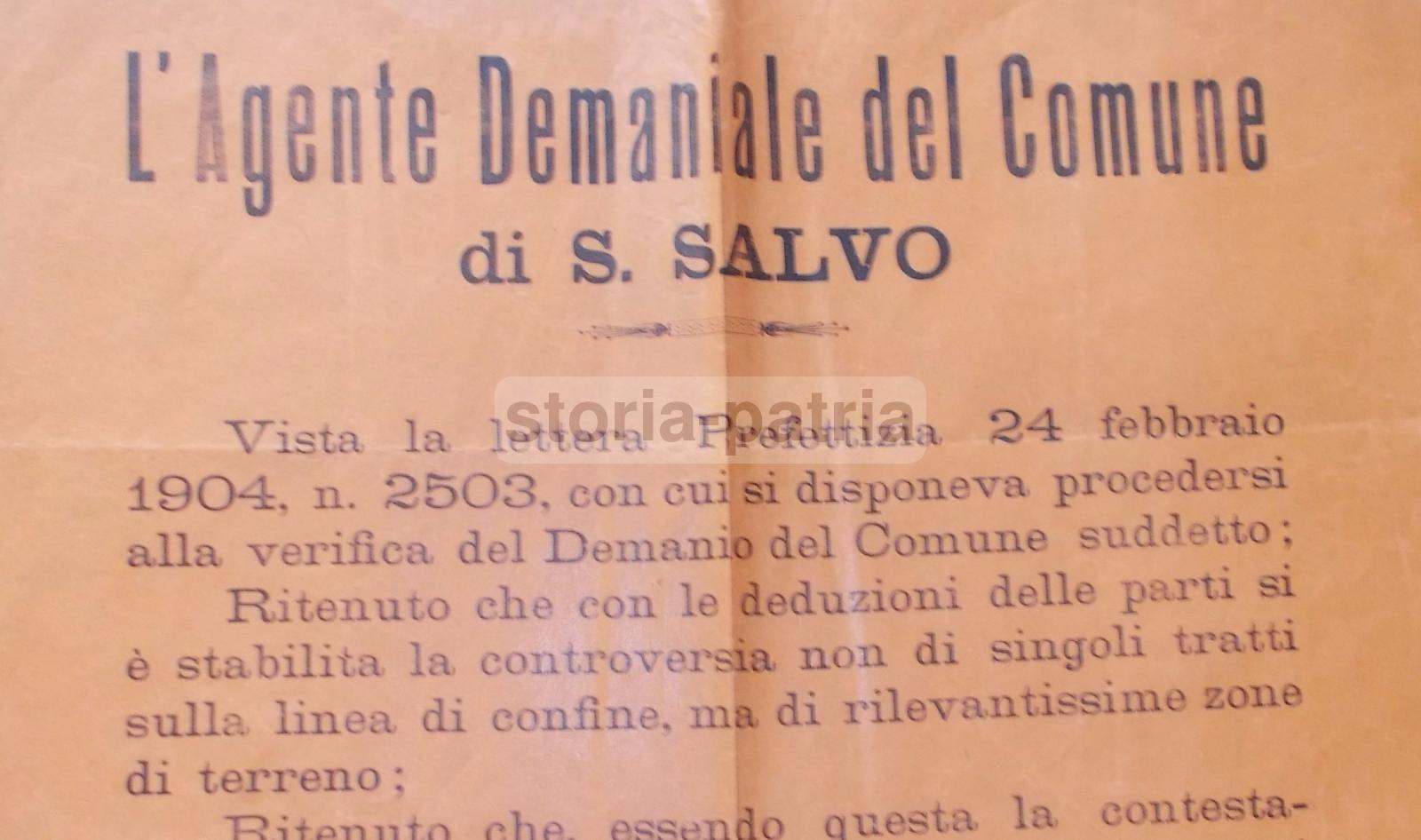 Abruzzo, Topografia, Agraria, Demanio, Trigno, Padula, Bufalara, Marinelle, Biordi, 1904 immagine 1