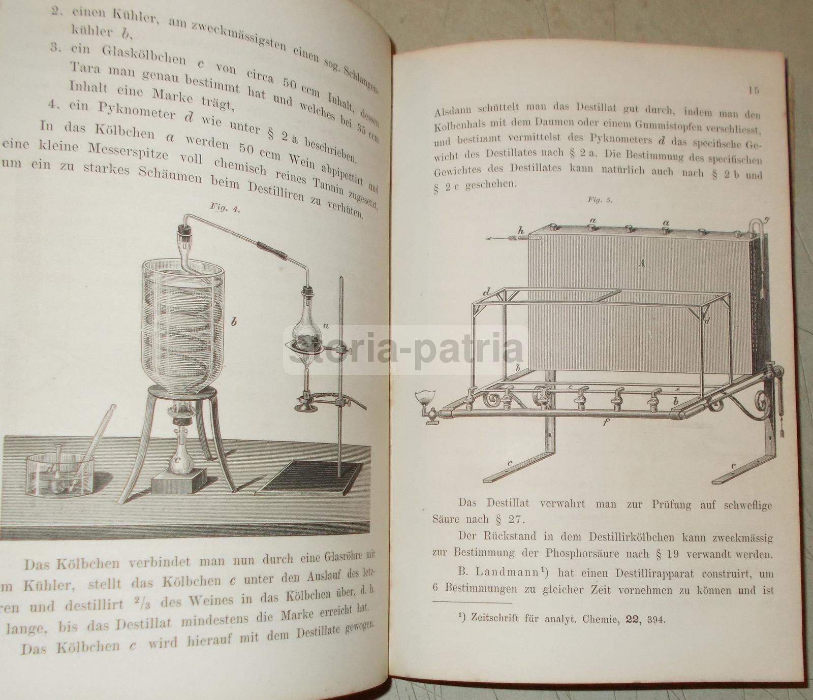 Agricoltura, Agraria, Enologia, Chimica, Vini, Analisi Enologiche, Strumenti d'Epoca immagine 2