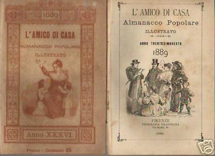 Almanacco, Valdesi, Corday, Evangelisti, Sole E Eclissi, 800 immagine 1