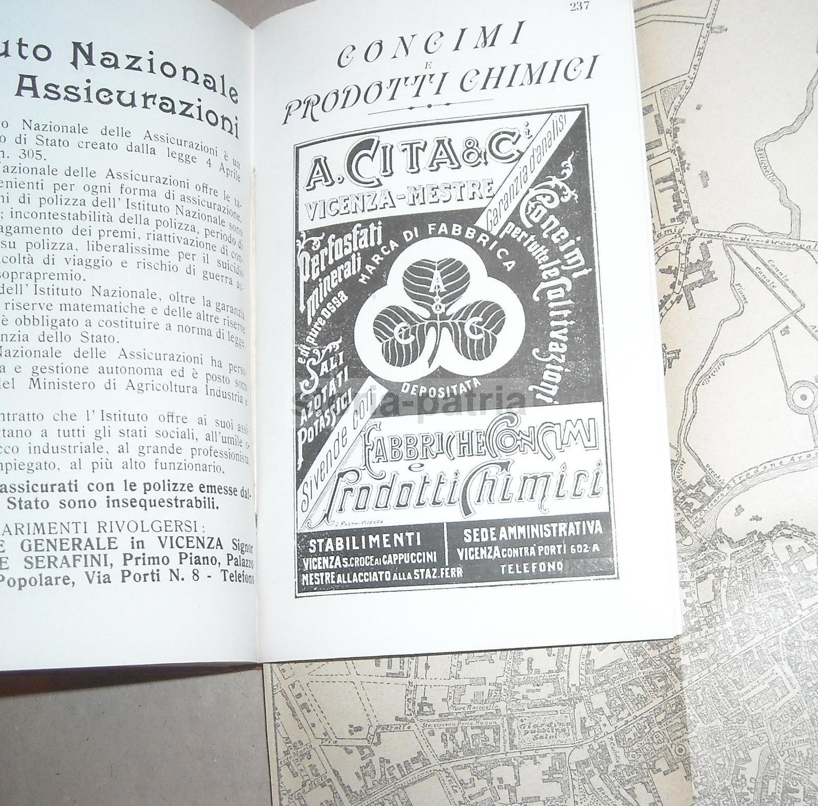 Antica Guida Illustrata, Architettura, Araldica, Storia Di Palazzi, Monumenti, Mappa immagine 7