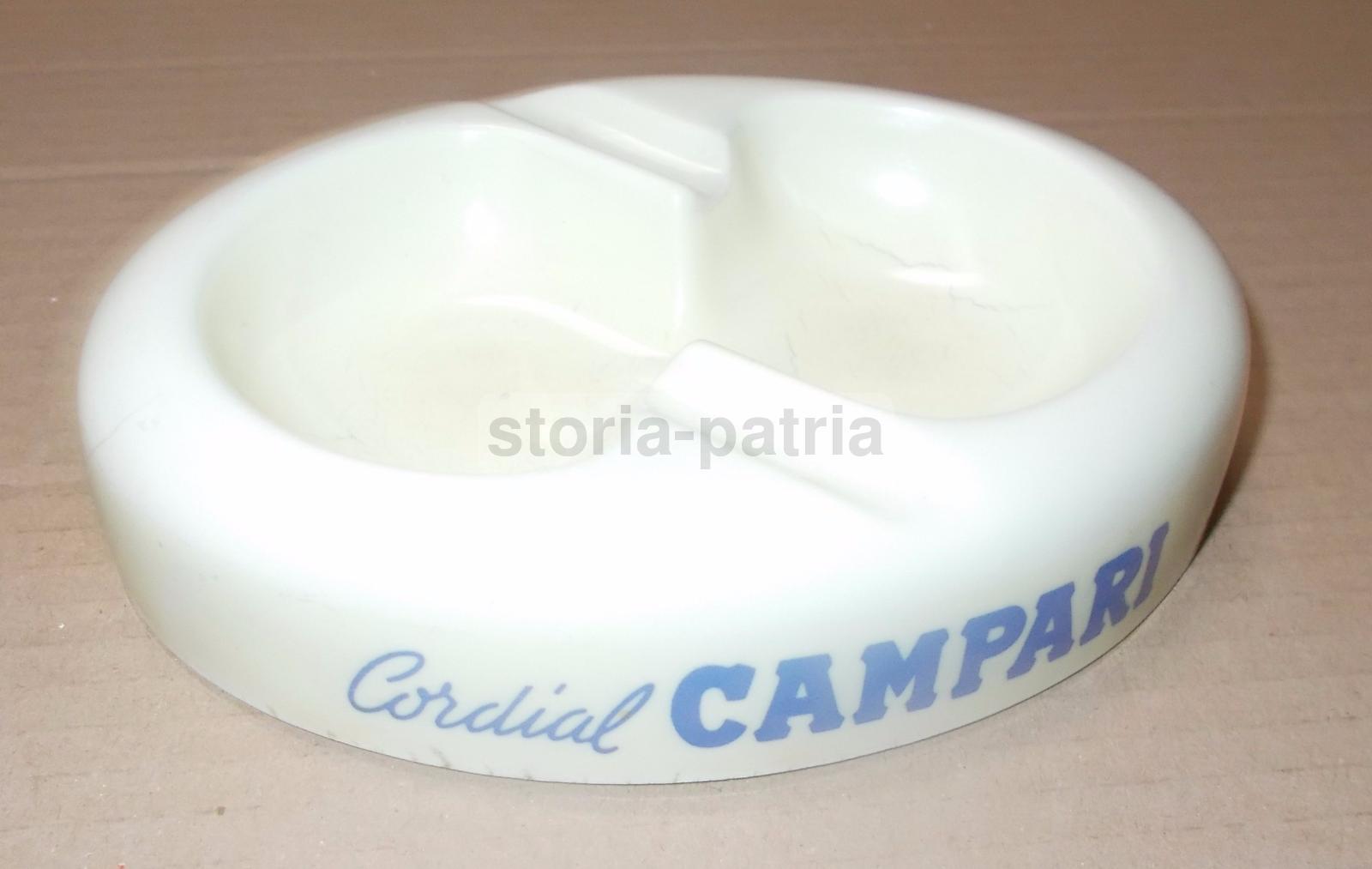 Aperitivo, Campari, Soprammobile Pubblicitario, Modellato Ovale, Posacenere, Galassi immagine 4