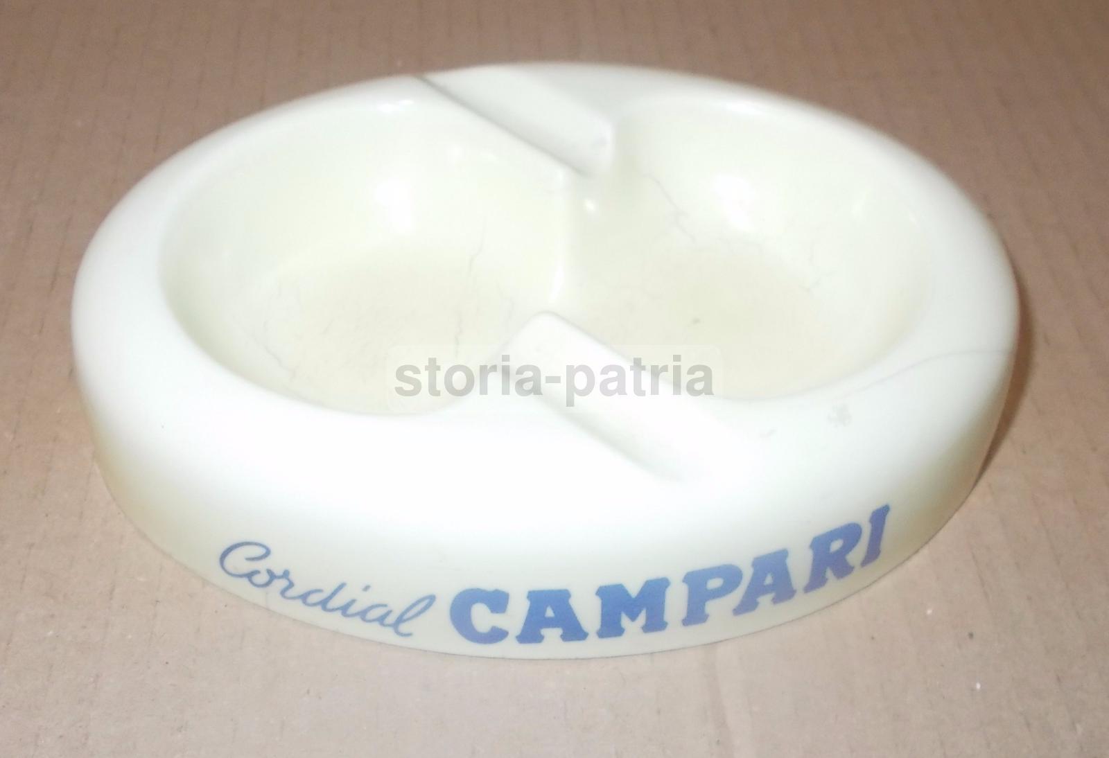 Aperitivo, Campari, Soprammobile Pubblicitario, Modellato Ovale, Posacenere, Galassi immagine 5